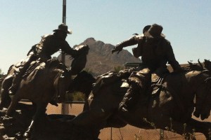 Pony Express Statue